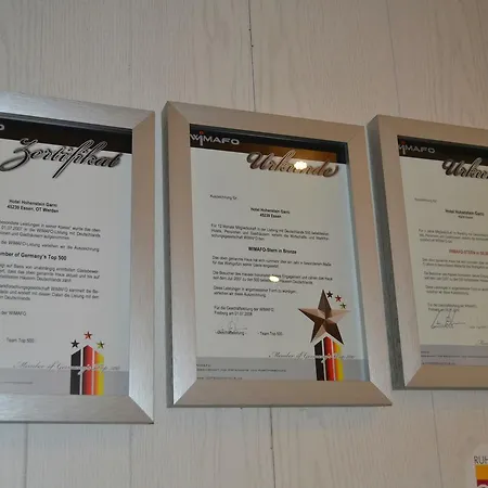 Hohenstein -radweg-messe-baldeneysee Nocleg ze śniadaniem 3*